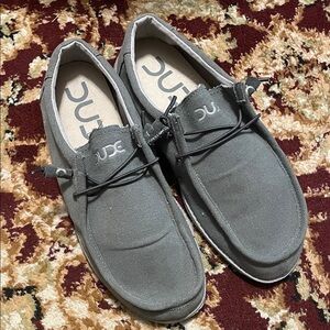 Hey Dude Men's Charcoal Loafers